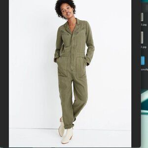 Madewell Flight Suit Coverall Jumpsuit XXS